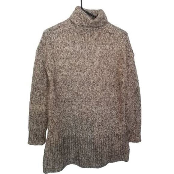 J. Crew Womens Wool Mohair Turtleneck Sweater Sz XXXS Oversized Preppy Old Money - Picture 8 of 8